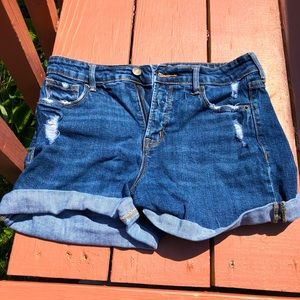 selling high rinse shorts size 2